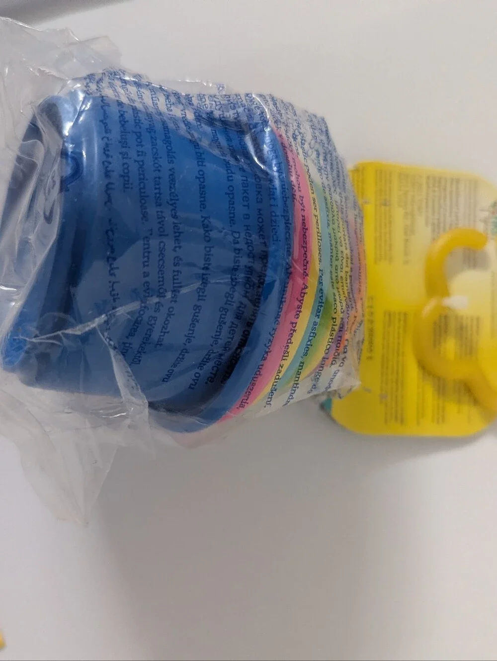 The First Years Stack & Count Cups - Multi Color With Free Beanie